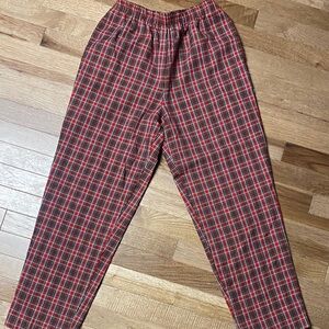 Allison Daley Women's Pants Size 8P 
Plaid 26x26